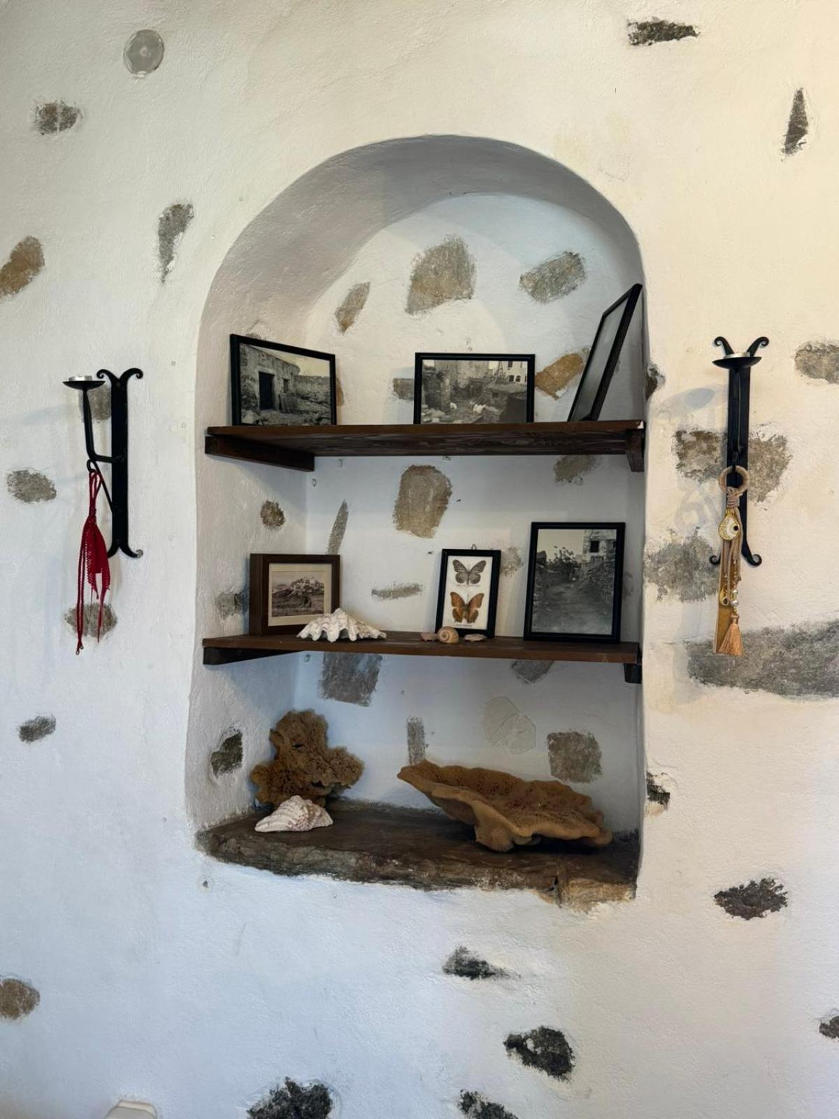 Villa Themed House "Castle Halaros" View 17Th Century Glinado Naxos Exterior foto
